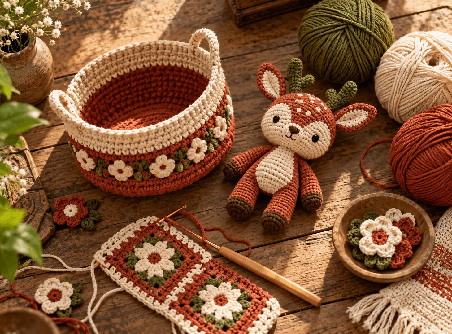 Handmade crochet keepsakes and gifts