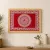 Handmade Aipan Art Wall Frame 18 x 13.5 Inch Traditional Wall Decor