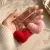 Handmade Crochet Heart Keychain Set of 2 | Cute 5 cm Bag Charm