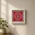 Aipan Art Om Wall Frame 15x15 cm | Traditional Uttarakhand Home Decor