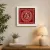 Aipan Art Ganesh Wall Frame 15x15 cm | Traditional Uttarakhand Decor