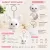 Handmade Crochet Bunny Keychain | Cute Rabbit Bag Charm