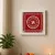 Swastik Aipan Art Wall Frame 15x15 cm | Traditional Aipan Decor