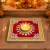 Handmade Lippan Art Tea Light Holder | Mirror Work Décor