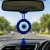 Handmade Crochet Evil Eye Charm Hanging 10.5 Inch | Nazar Protection Decor
