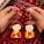 Handmade Uttarakhand Couple Keychain Set of 2 | MDF Pahadi Keychain