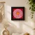 Aipan Mini Frame Handmade Traditional Wall Décor | 4x4 Inch Art Frame