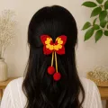 Handmade Butterfly Hair Tie | Crochet Hair Accessory for Girls & Women