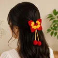 Handmade Butterfly Hair Tie | Crochet Hair Accessory for Girls & Women