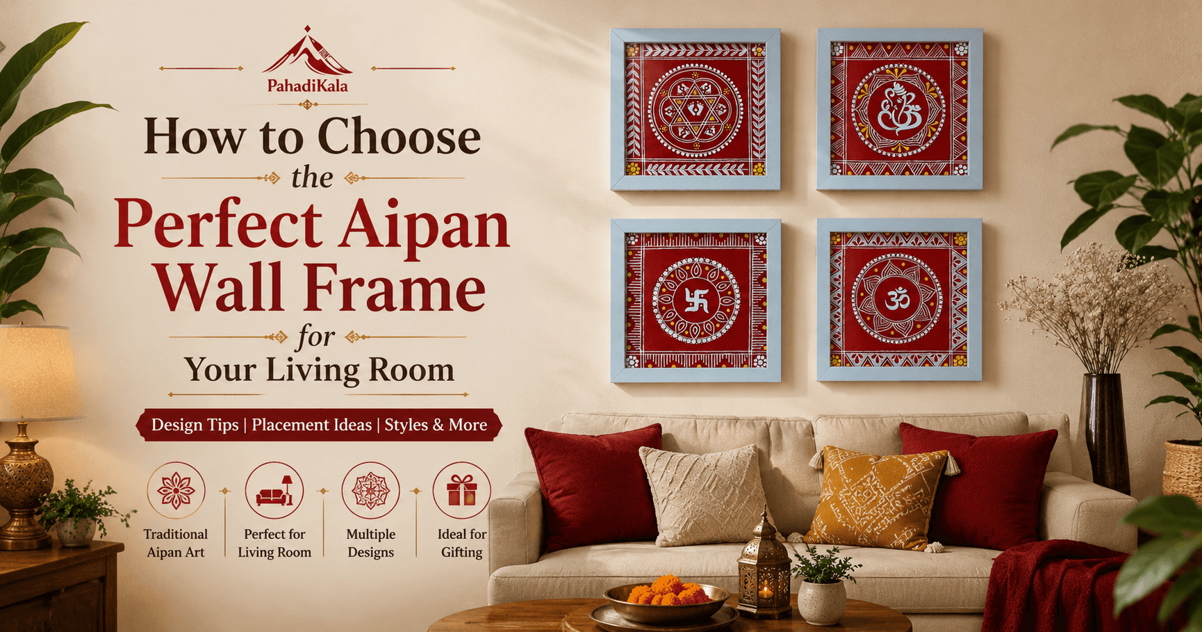 How to Choose the Perfect Aipan Wall Frame for Your Living Room