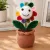 Handmade Crochet Smiley Flower Pot for Desk & Home Décor | 15cm