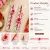 Handmade Crochet Cute Woolen Flower Rakhi with Soft Thread 4 combo set| 20cm