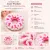 Handmade Crochet Blush Pink Scrunchie | Soft Wool Hair Tie for Women & Girls | 10cm
