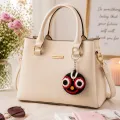 Handmade Crochet Jagannath Face Keychain for Bags & Keys | Cute Woolen Charm