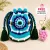 Handmade Crochet Drawstring Pouch with FREE Keychain