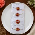 Handmade Aipan Uttarakhand Rakhi Set of 4 | Traditional Rakhi