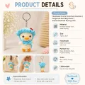 Handmade Crochet Cute Duck Keychain | Amigurumi Duck Bag Charm | 8cm