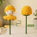Reversible Doll Flower 15 cm | Handmade Crochet 2-in-1 Doll