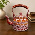 Hand-Painted Aipan Art Decorative Kettle | PahadiKala
