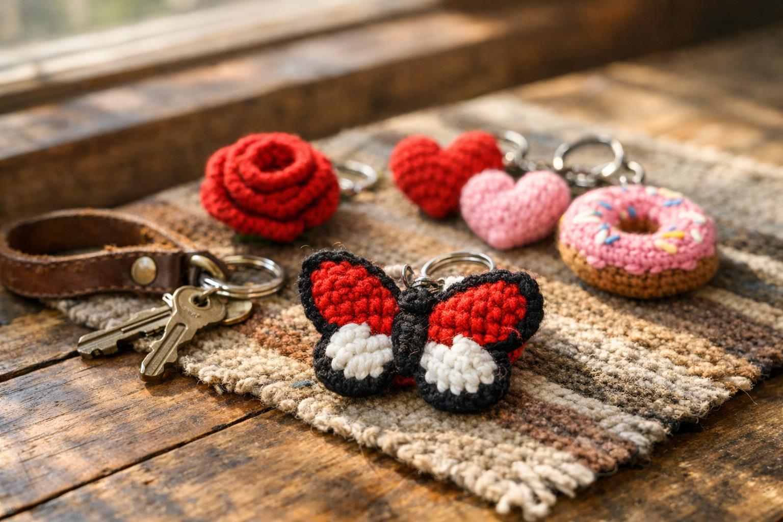 The Story Behind Handmade Crochet Keychains and Bag Charms