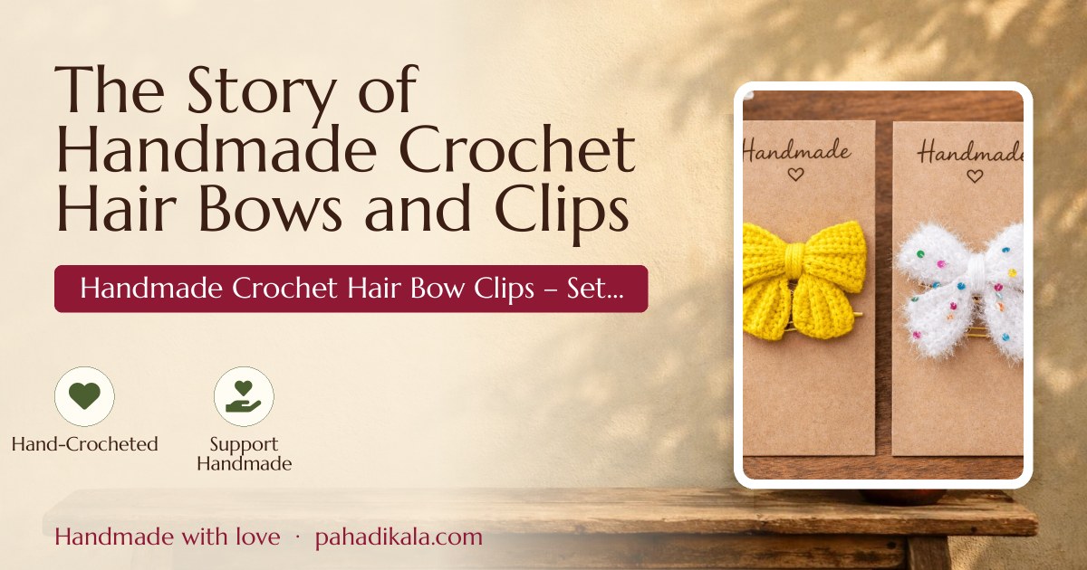 The Story of Handmade Crochet Hair Bows and Clips