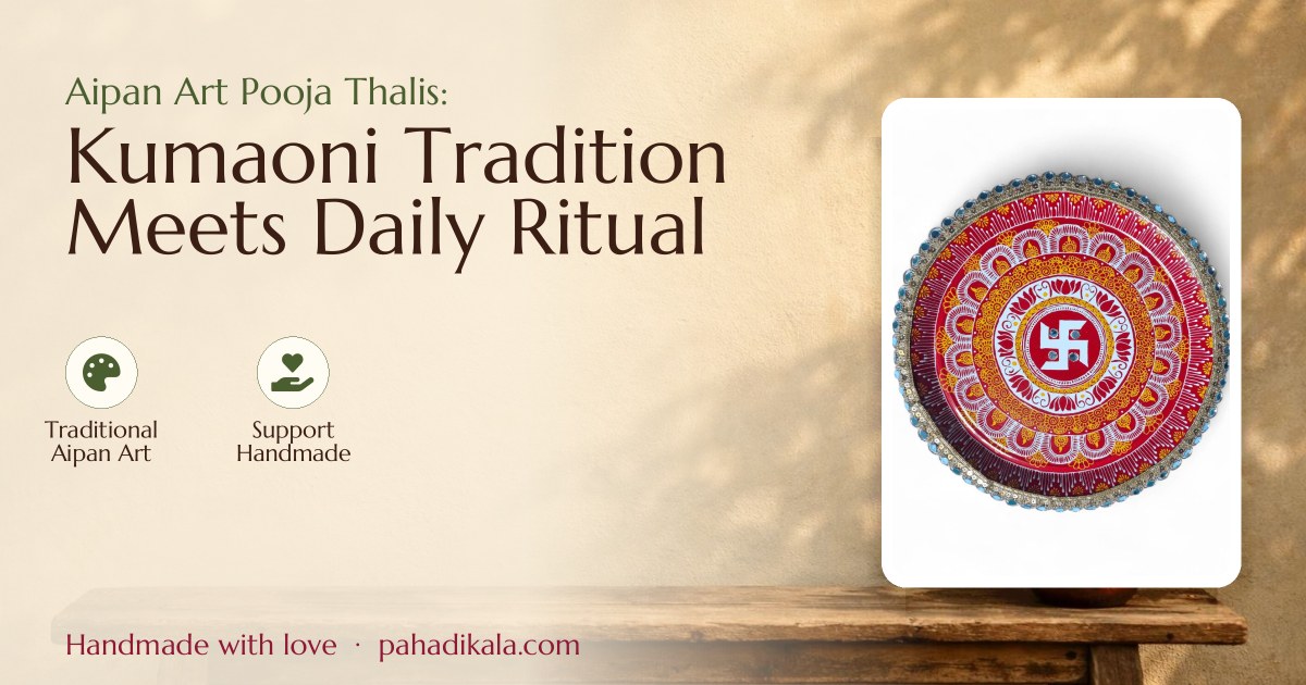Aipan Art Pooja Thalis: Kumaoni Tradition Meets Daily Ritual
