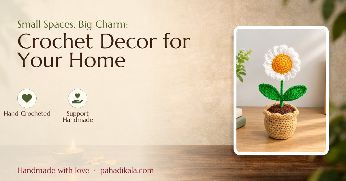 Small Spaces, Big Charm: Crochet Decor for Your Home