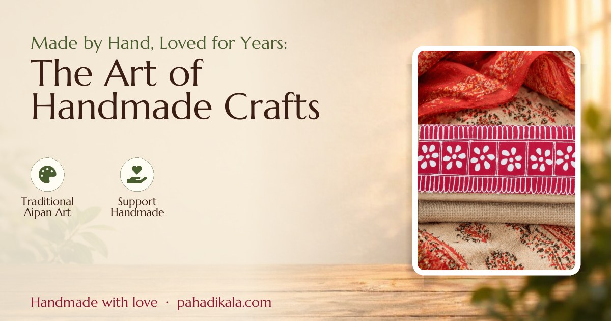 Made by Hand, Loved for Years: The Art of Handmade Crafts