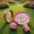 Traditional Red Aipan Pooja Thali Set