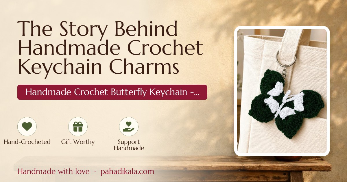 The Story Behind Handmade Crochet Keychain Charms