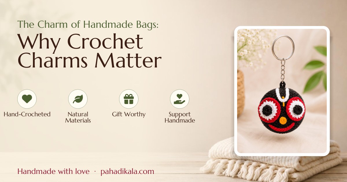 The Charm of Handmade Bags: Why Crochet Charms Matter