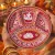 Buy Designer Pooja Thali 25cm | Traditional Ganesha Pooja Plate Online
