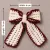 Handmade Crochet Bow Hairband | Cute & Stylish Hair Accessory (14cm x 6cm)