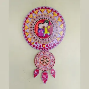 Handmade Welcome Wall Hanging Toran for Home Decor | PahadiKala