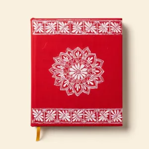Handmade Aipan Art Diary 21x15 cm | Traditional Notebook Journal | PahadiKala