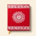 Handmade Aipan Art Diary 21x15 cm | Traditional Notebook Journal