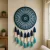 Evil Eye Mandala Wall Hanging (45.7 cm) | Handmade Boho Decor