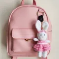 Crochet Bunny Bag Charm (15 cm) | Cute Handmade Keychain