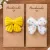 Handmade Crochet Hair Bow Set of 2 – 9 cm