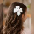 Handmade Crochet Hair Bow Set of 2 – 9 cm