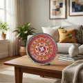 Handcrafted Swastik Pooja Thali 30×30 cm