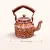Handcrafted Pahadi Aipan Art Decorative Kettle – 14 cm