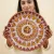 Pahadi Aipan Art Thali 30 cm | Traditional Decor