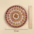 Pahadi Aipan Art Thali 30 cm | Traditional Decor