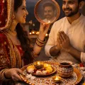 Handmade Karwachauth Pooja Thali Set | Traditional Festive Combo set