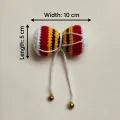 Handmade Decorative Damru 10 cm | Traditional Hanging Home Decor Item