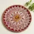 Handcrafted Aipan Pooja Thali 30 cm | Traditional Pooja Plate