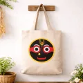 Handcrafted Jagannath Cotton Tote Bag – Eco-Friendly Stylish Carry Bag