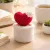 Handmade Crochet Heart Pot Cute Gift & Decor 12 cm