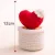Handmade Crochet Heart Pot Cute Gift & Decor 12 cm